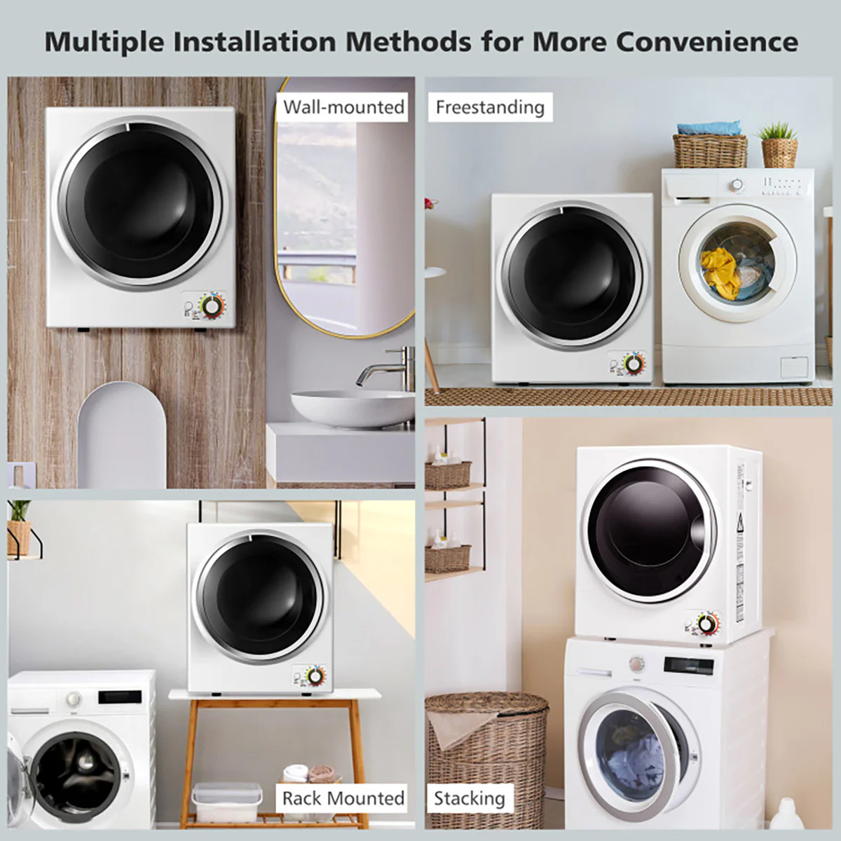 1.5 Cu. Ft. Compact Electric Clothes Dryer - Image 20