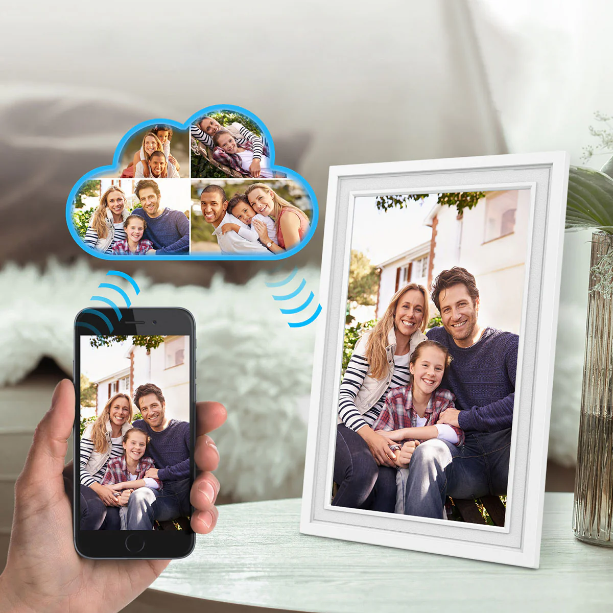 10'' Digital Smart Photo Frame - Image 11