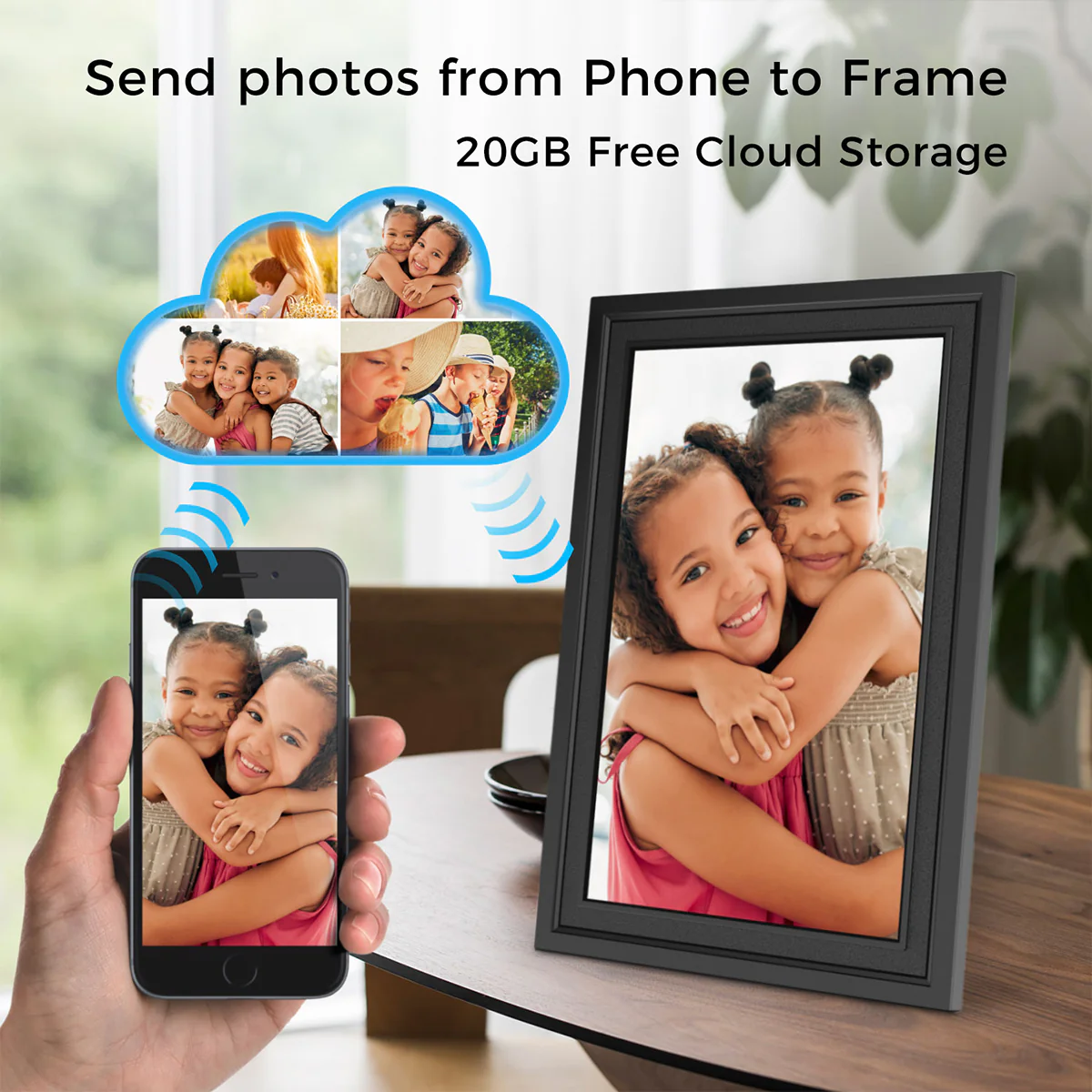 10'' Digital Smart Photo Frame - Image 2