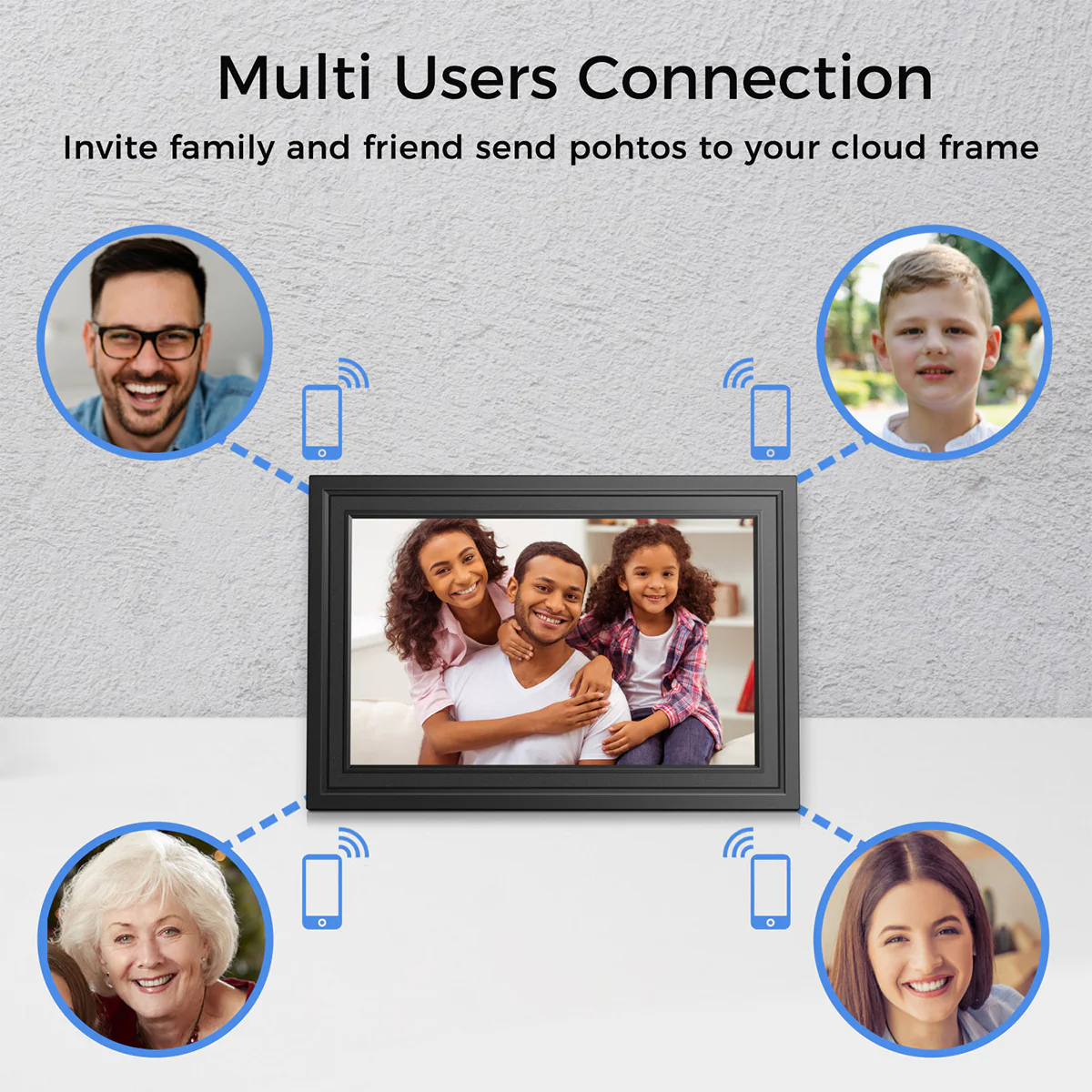 10'' Digital Smart Photo Frame - Image 6