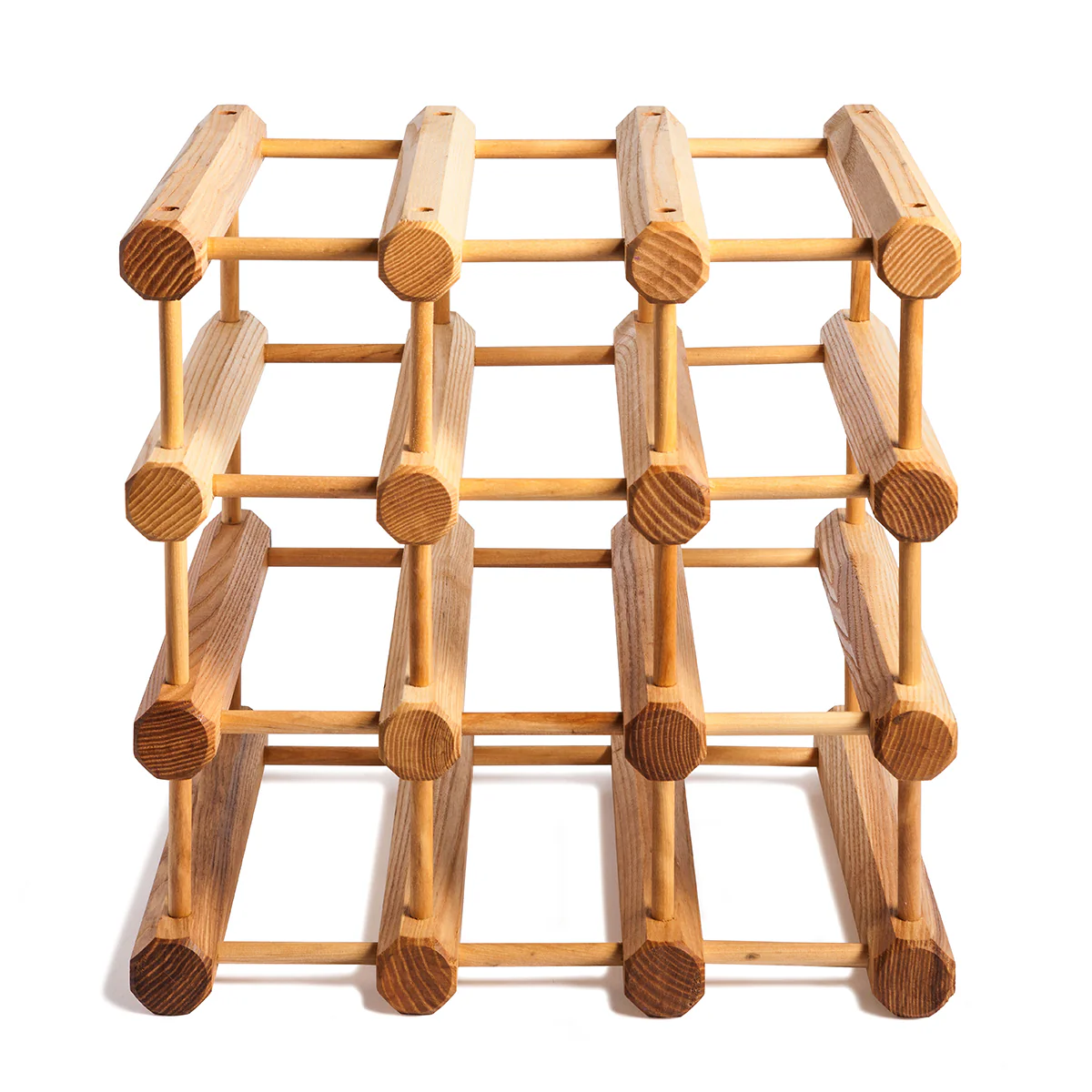 12-Bottle Modular Wine Rack - Image 2