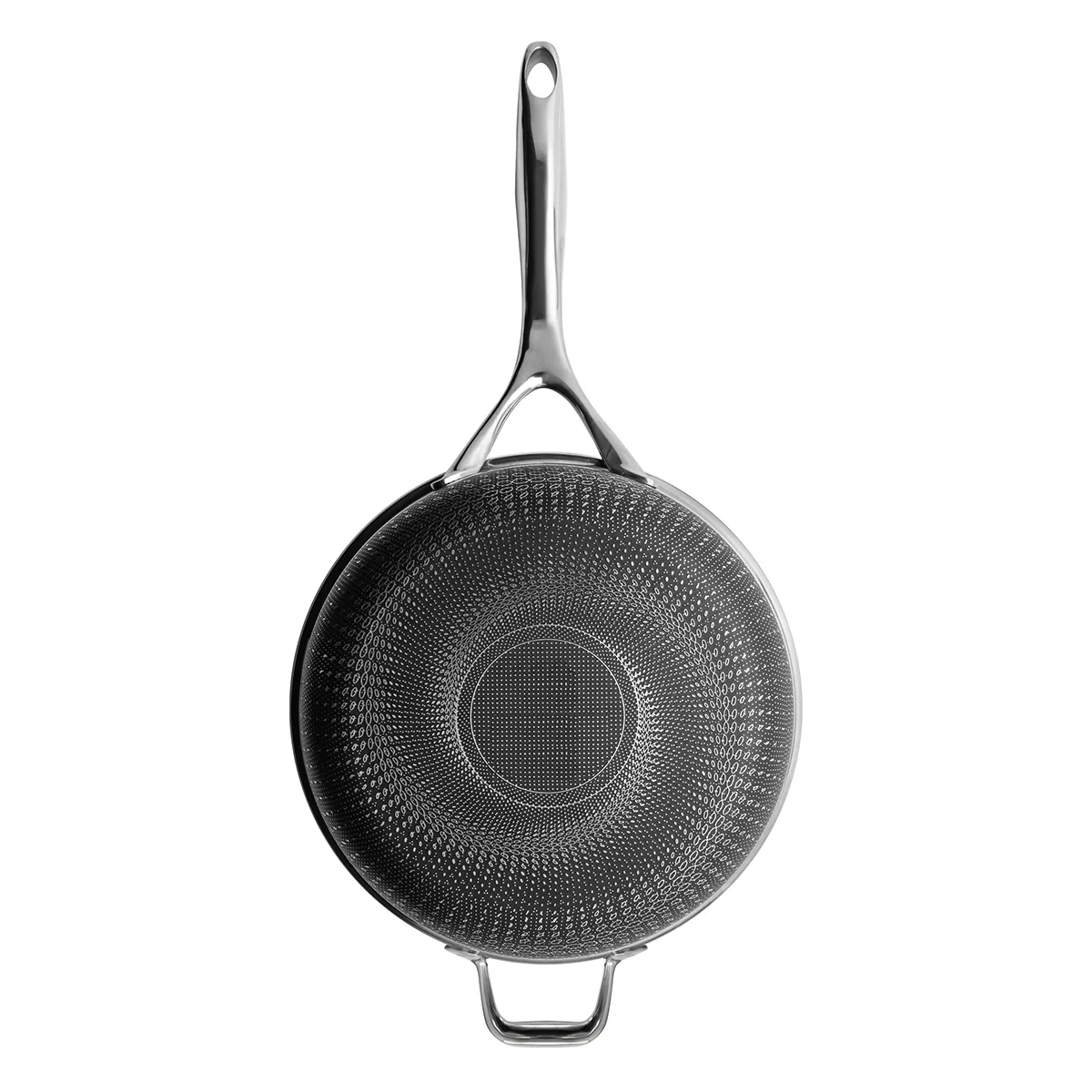 12'' Stainless Hybrid Nonstick Wok - Image 7