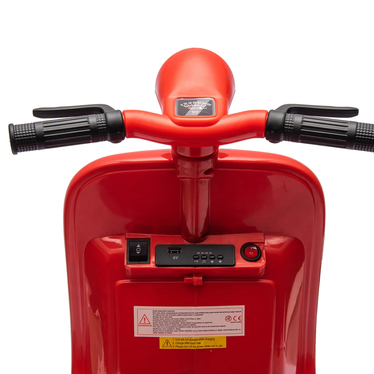 12V E-Vespa Ride-On Scooter - Image 12