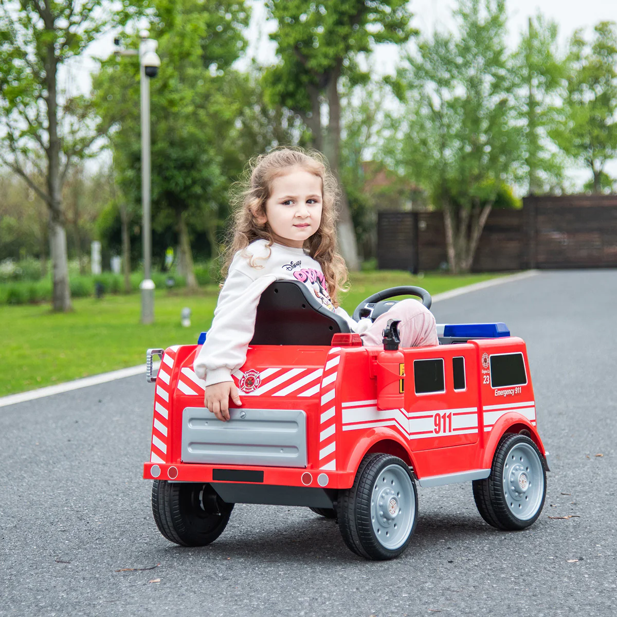 12V Firetruck Ride-On - Image 5