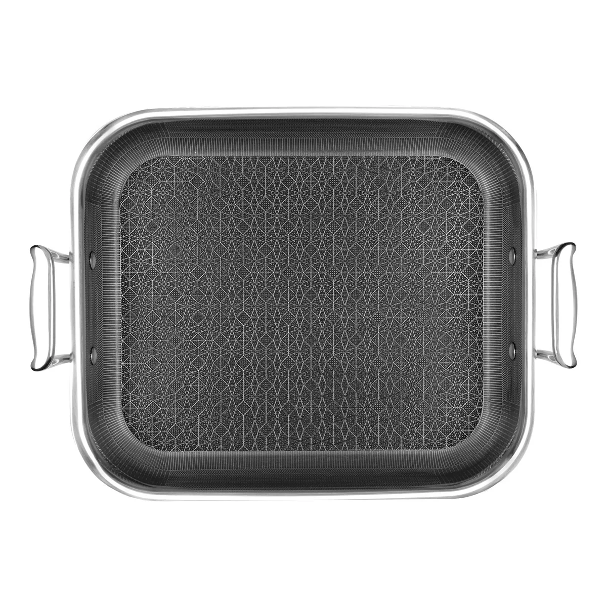 14'' Hybrid Nonstick Roasting Pan with Rack - Image 8