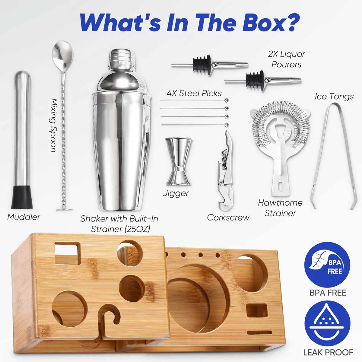 14-Piece Bartender Set - Image 8