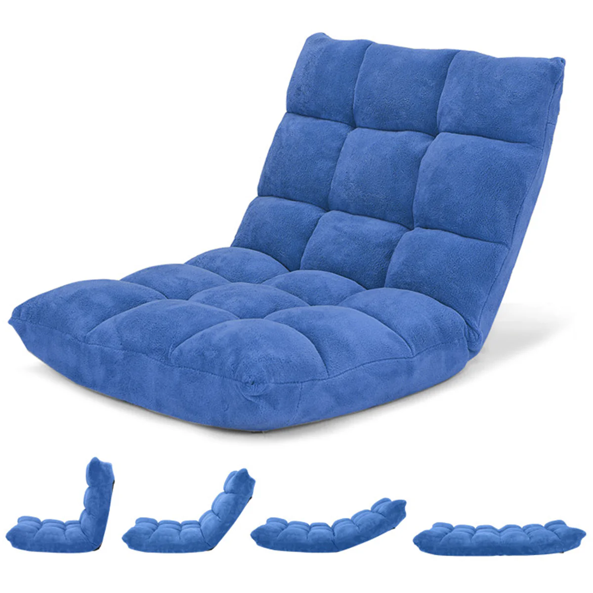 14-Position Adjustable Cushioned Floor Chair - Image 23