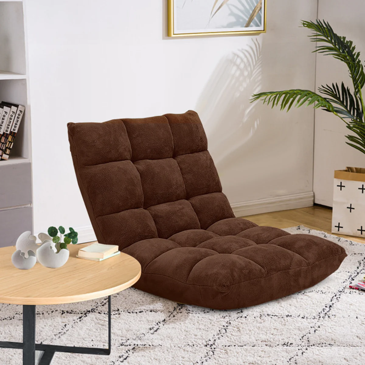 14-Position Adjustable Cushioned Floor Chair - Image 40