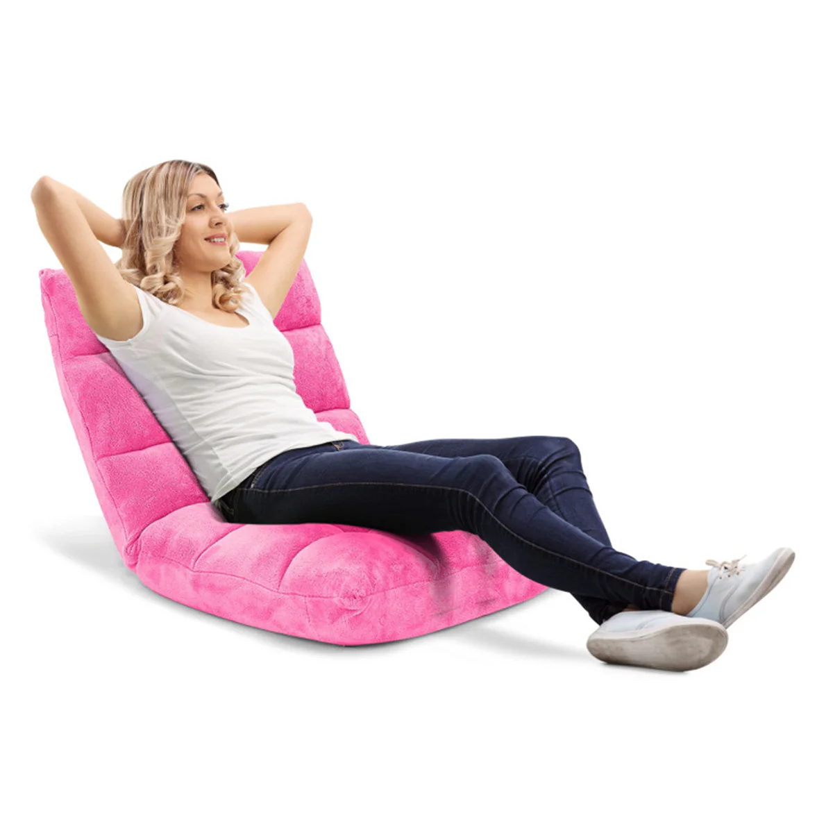 14-Position Adjustable Cushioned Floor Chair - Image 70