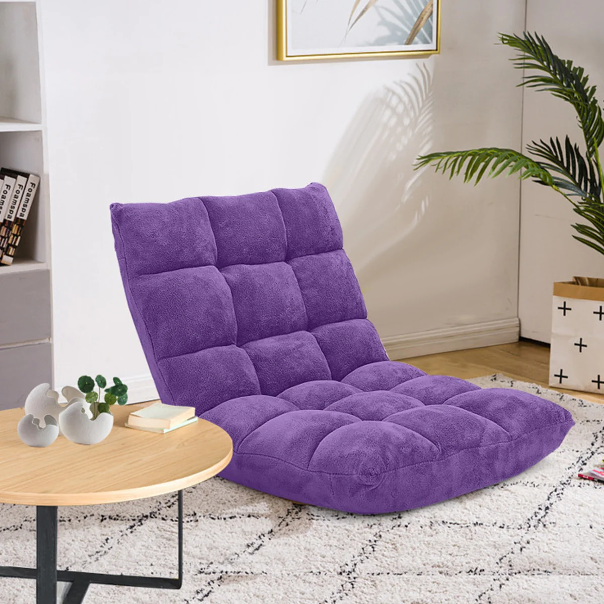 14-Position Adjustable Cushioned Floor Chair - Image 83