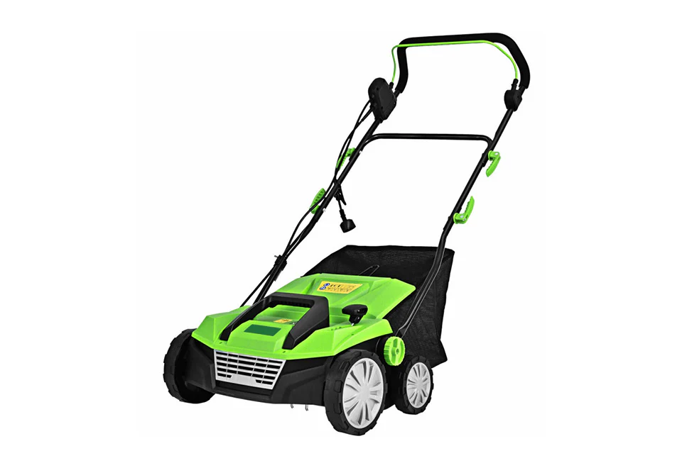 15'' Corded Electric Lawn Dethatcher - Image 2