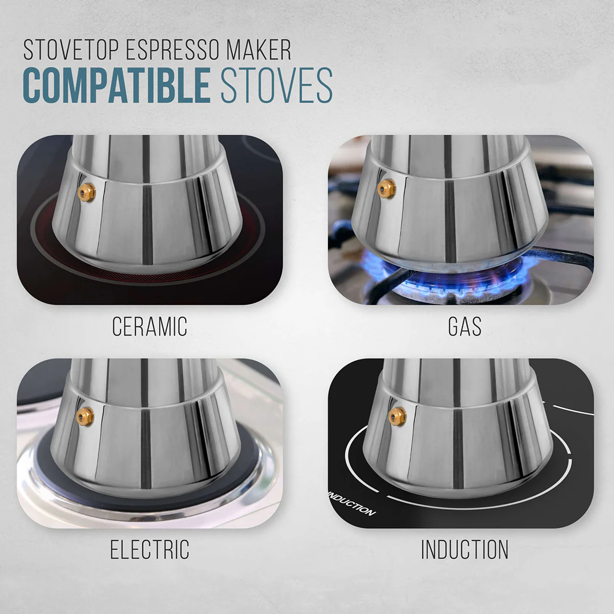 150 mL Stainless Steel Espresso Maker - Image 16