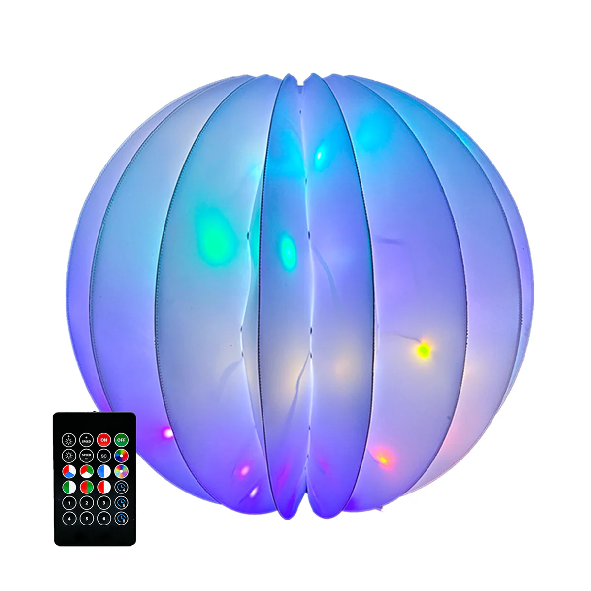 18'' Twinkling Indoor/Outdoor Lighted Orb - Image 3