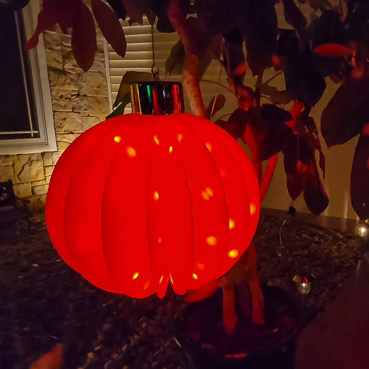 18'' Twinkling Indoor/Outdoor Lighted Orb - Image 4