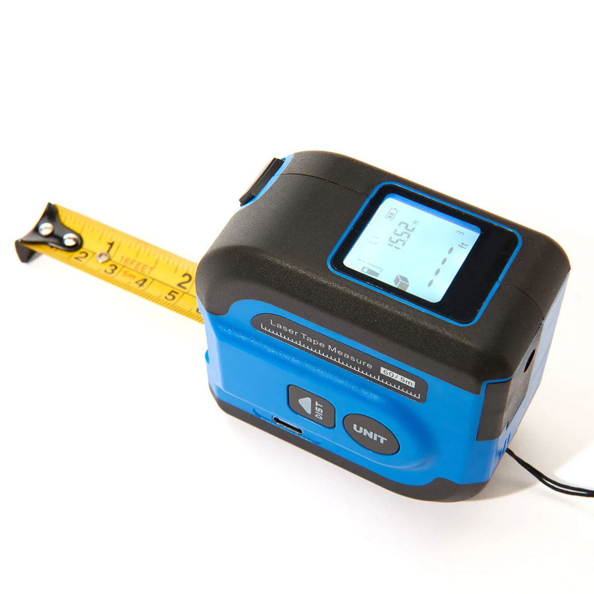 2-in-1 Digital Laser Tape Measure by Sharper Image - Image 10