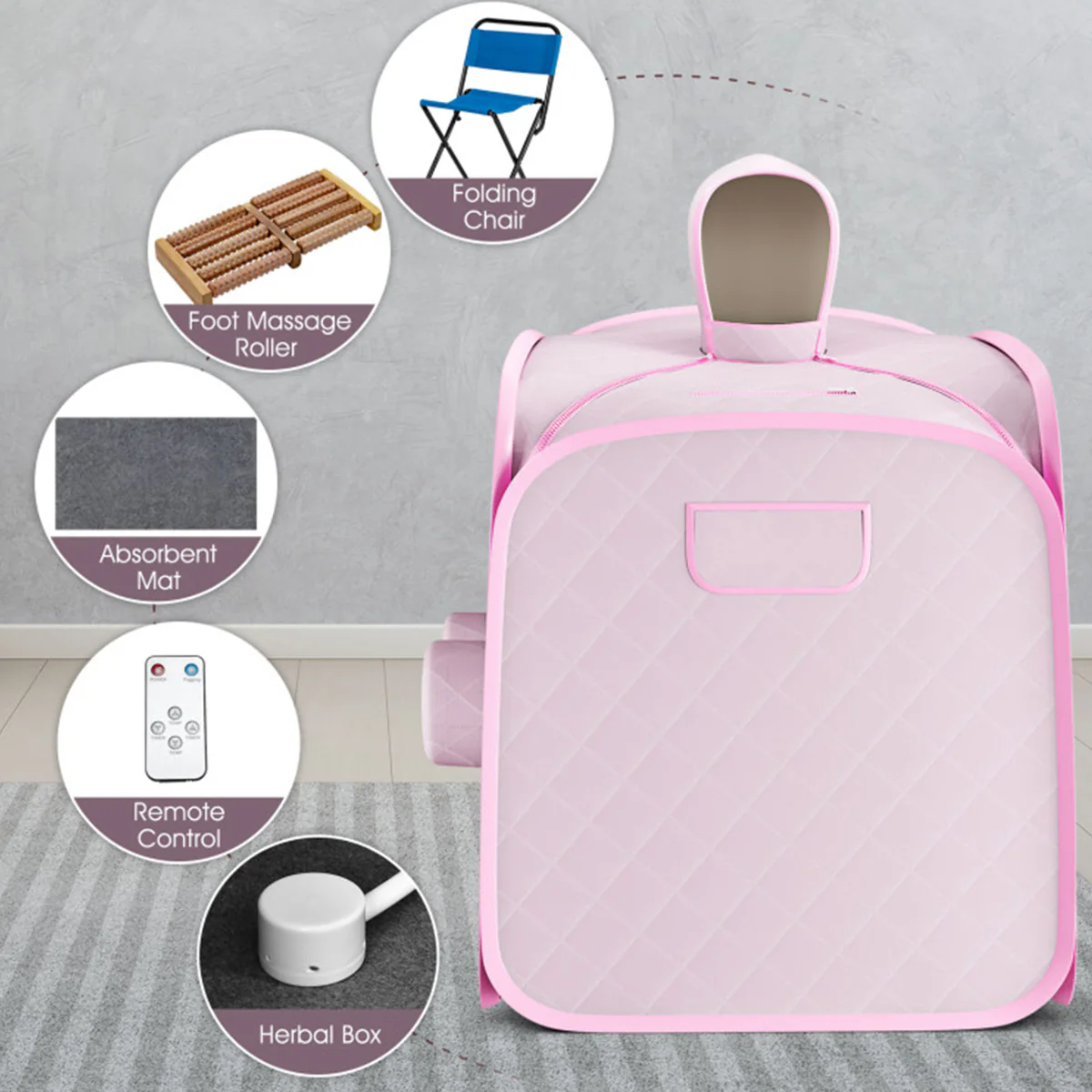 2-Person Portable Steam Sauna - Image 11