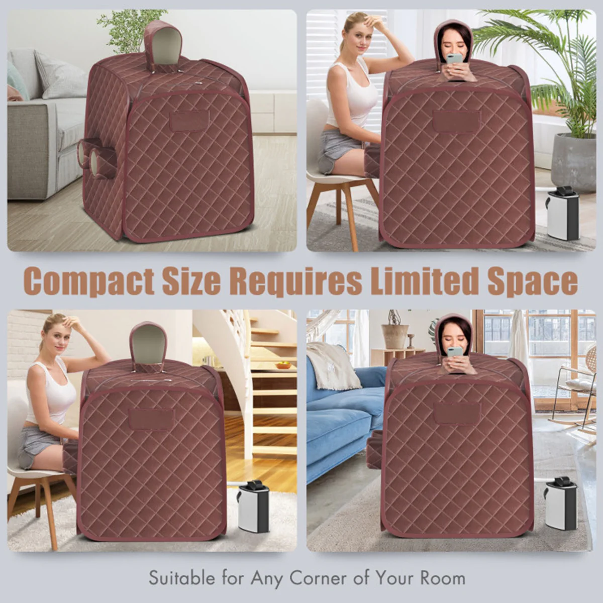 2-Person Portable Steam Sauna - Image 13