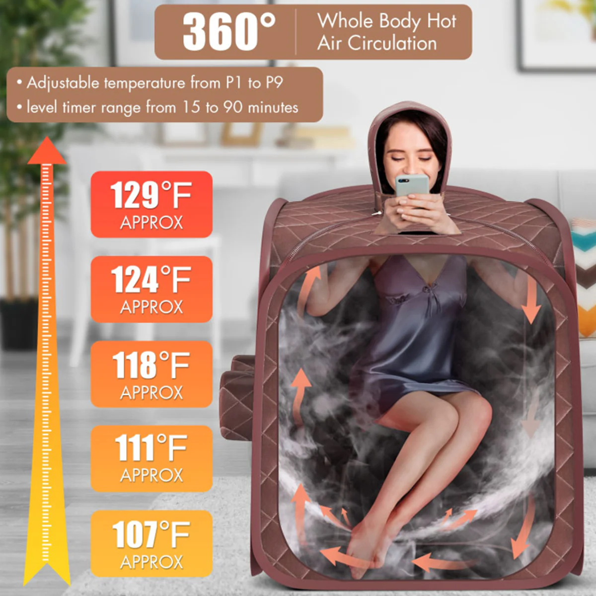 2-Person Portable Steam Sauna - Image 15