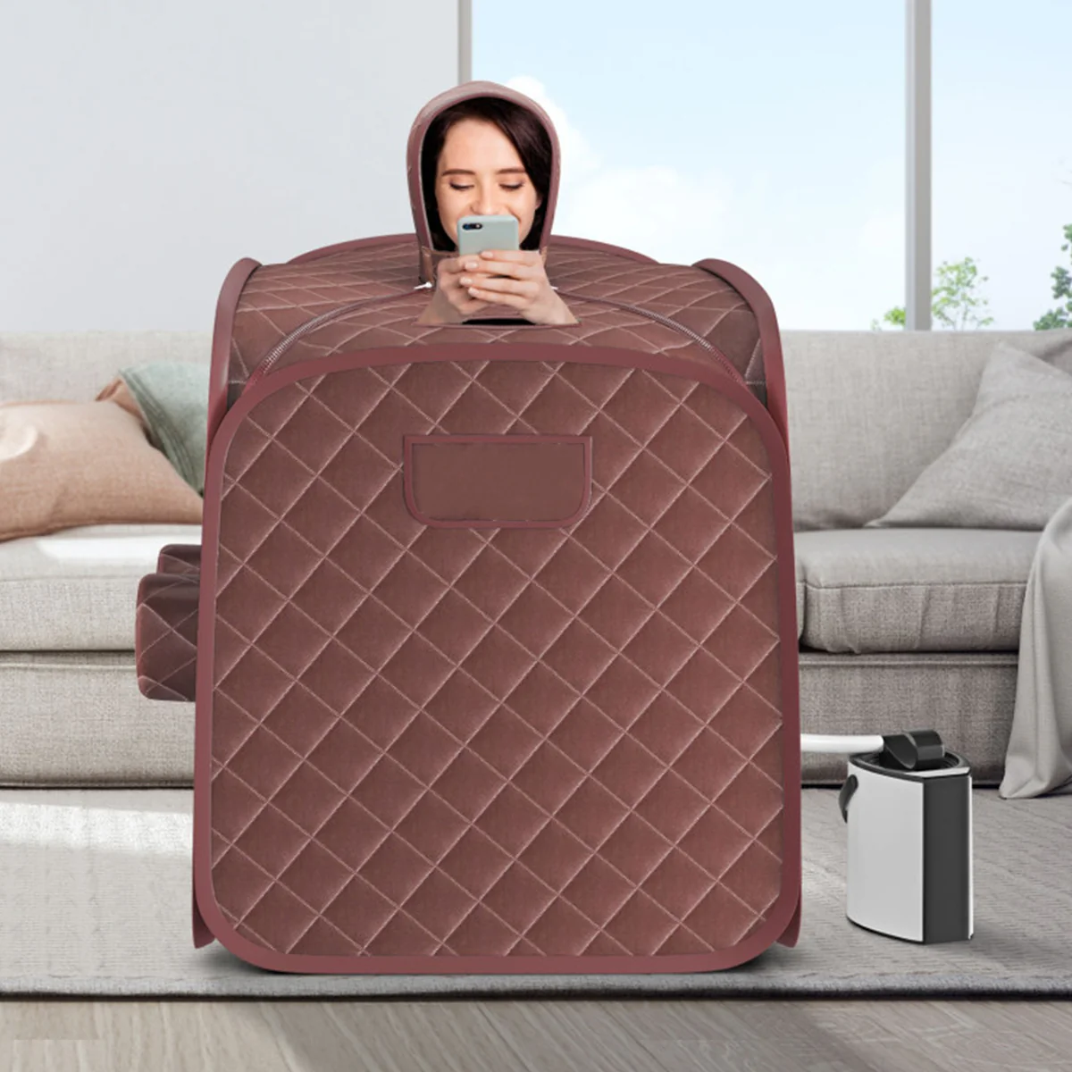 2-Person Portable Steam Sauna - Image 16