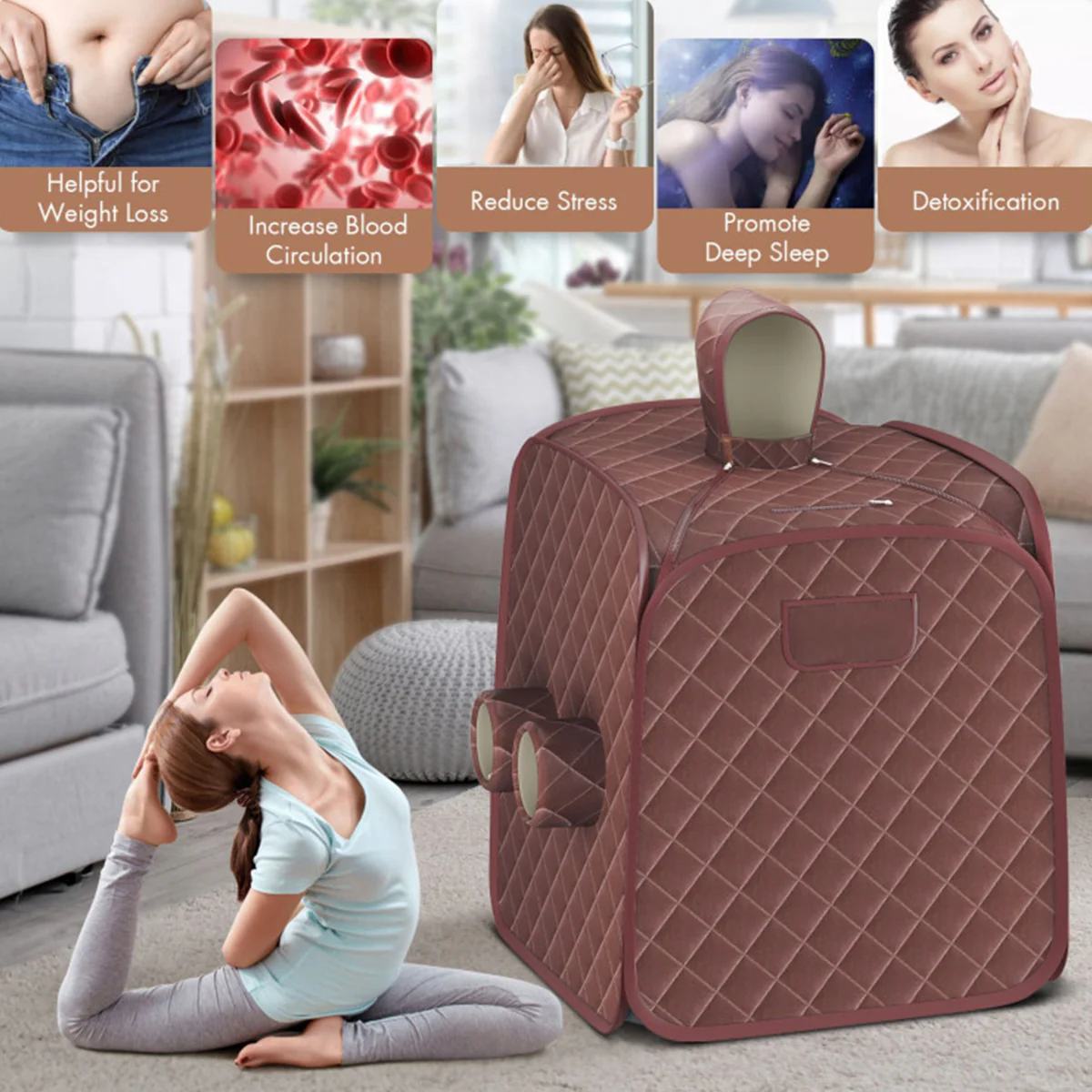 2-Person Portable Steam Sauna - Image 19
