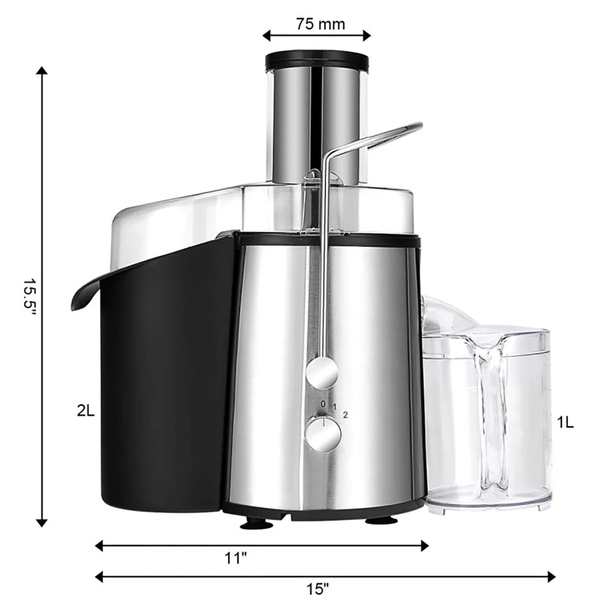 2-Speed Electric Juice Press - Image 8