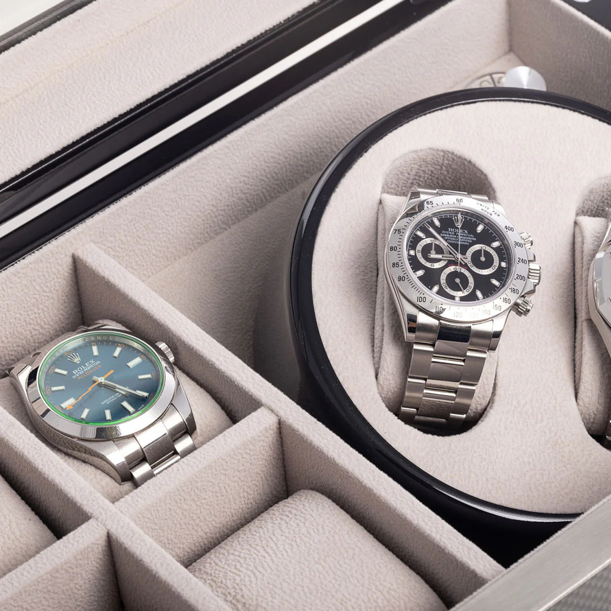 2 Watch Winder with Storage for 4 Watches - Image 3