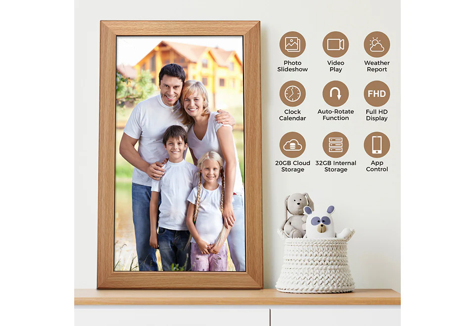 21.5'' Digital Smart Photo Frame - Image 6