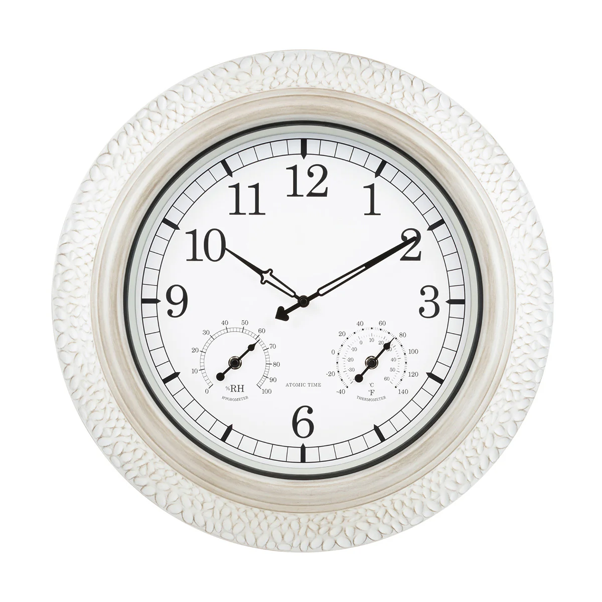 21'' Indoor-Outdoor Atomic Wall Clock - Image 2