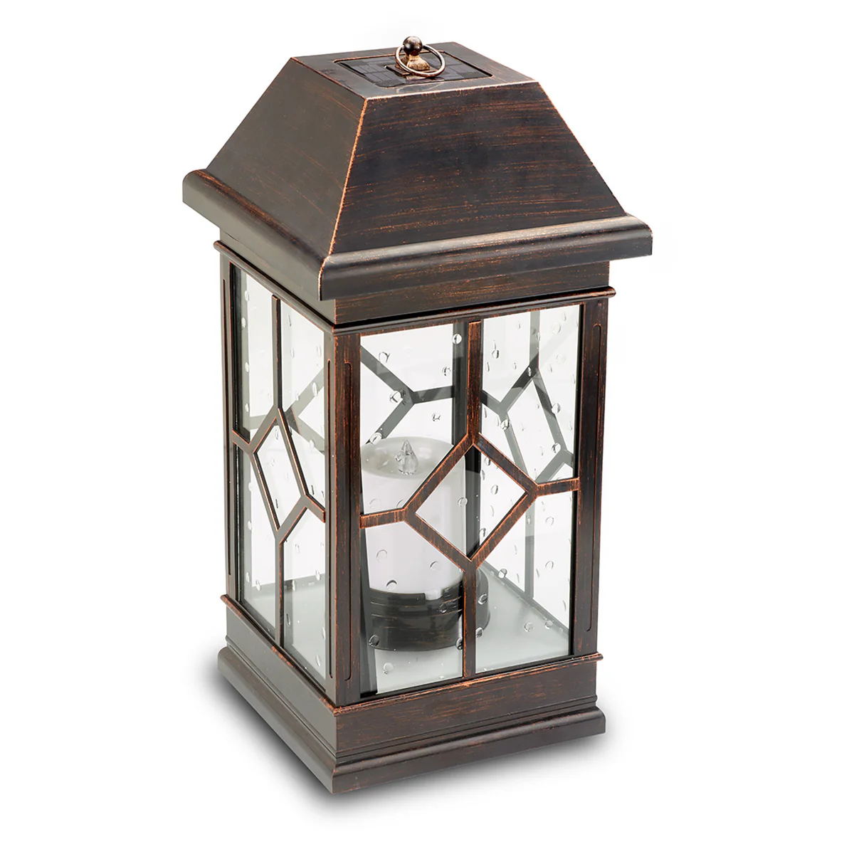 22'' Solar Powered Candle Lantern - Image 3