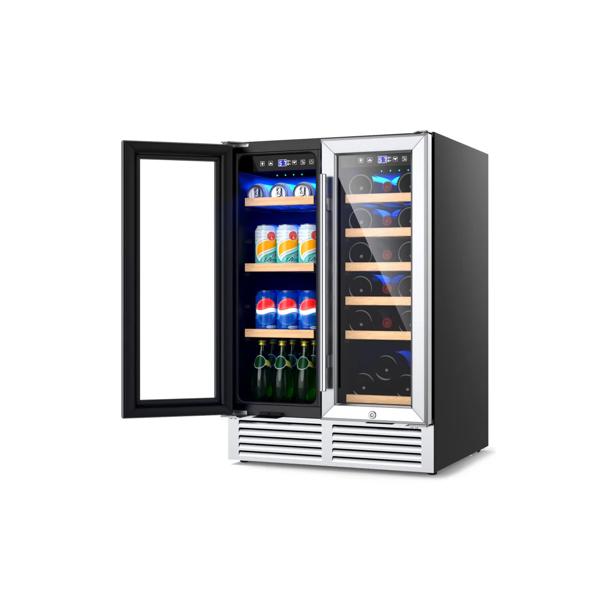 24'' Dual Zone Wine and Beverage Cooler - Image 12