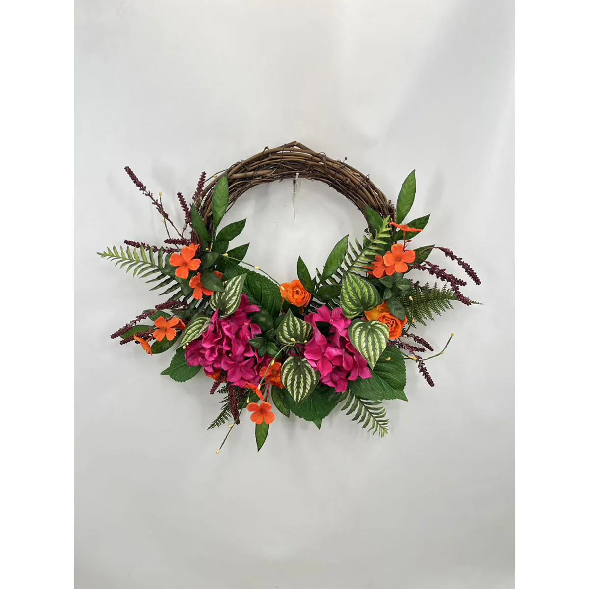 24'' Solar LED Wreath - Image 13