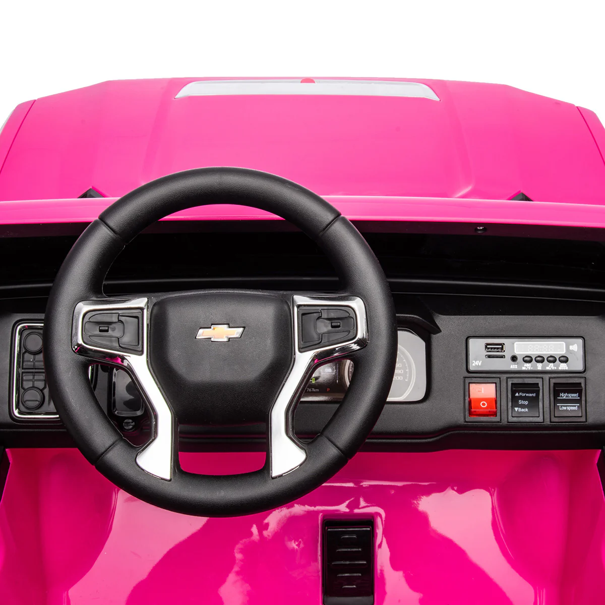 24V 4x4 Chevrolet Silverado Ride-On Truck - Image 19