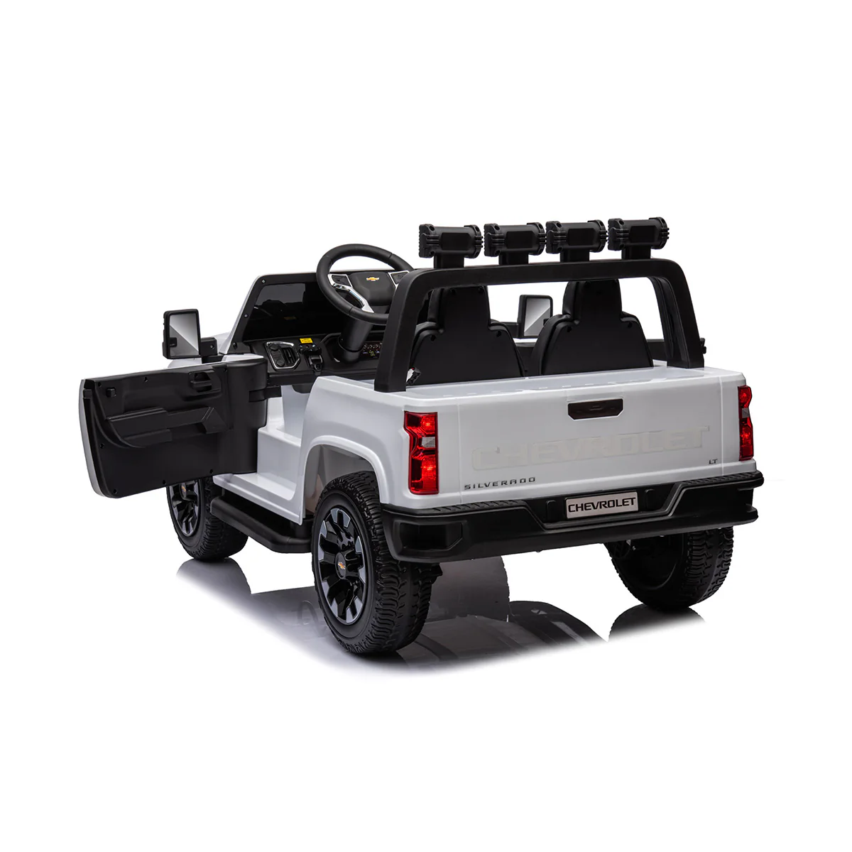 24V 4x4 Chevrolet Silverado Ride-On Truck - Image 4