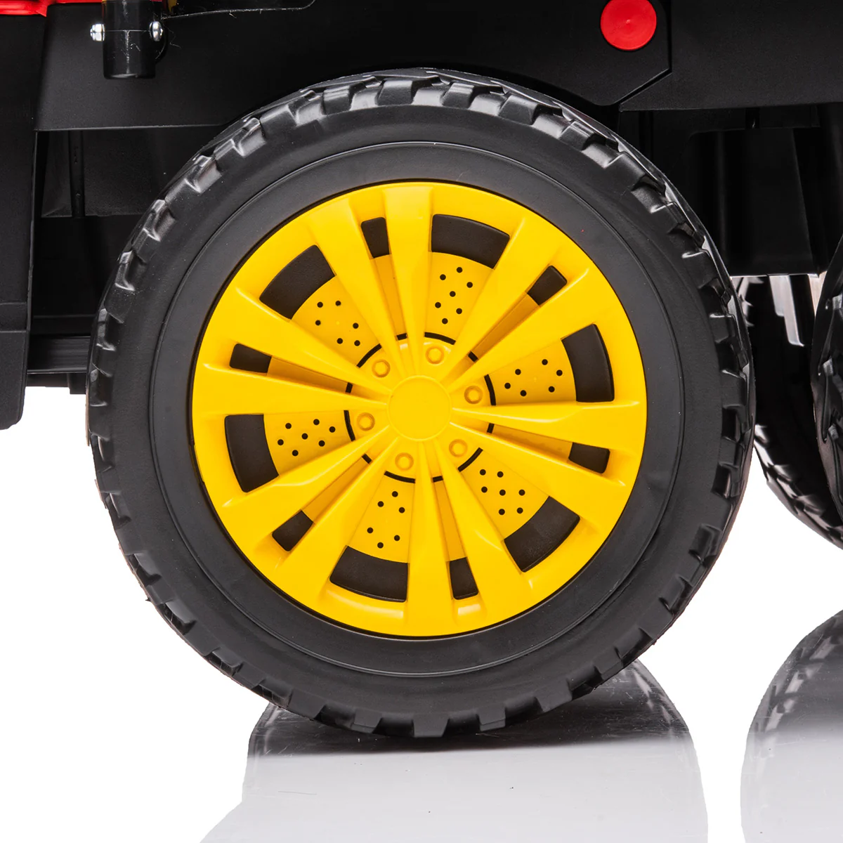 24V 6 Wheeler Tractor Trailer with Dump Cart - Image 16