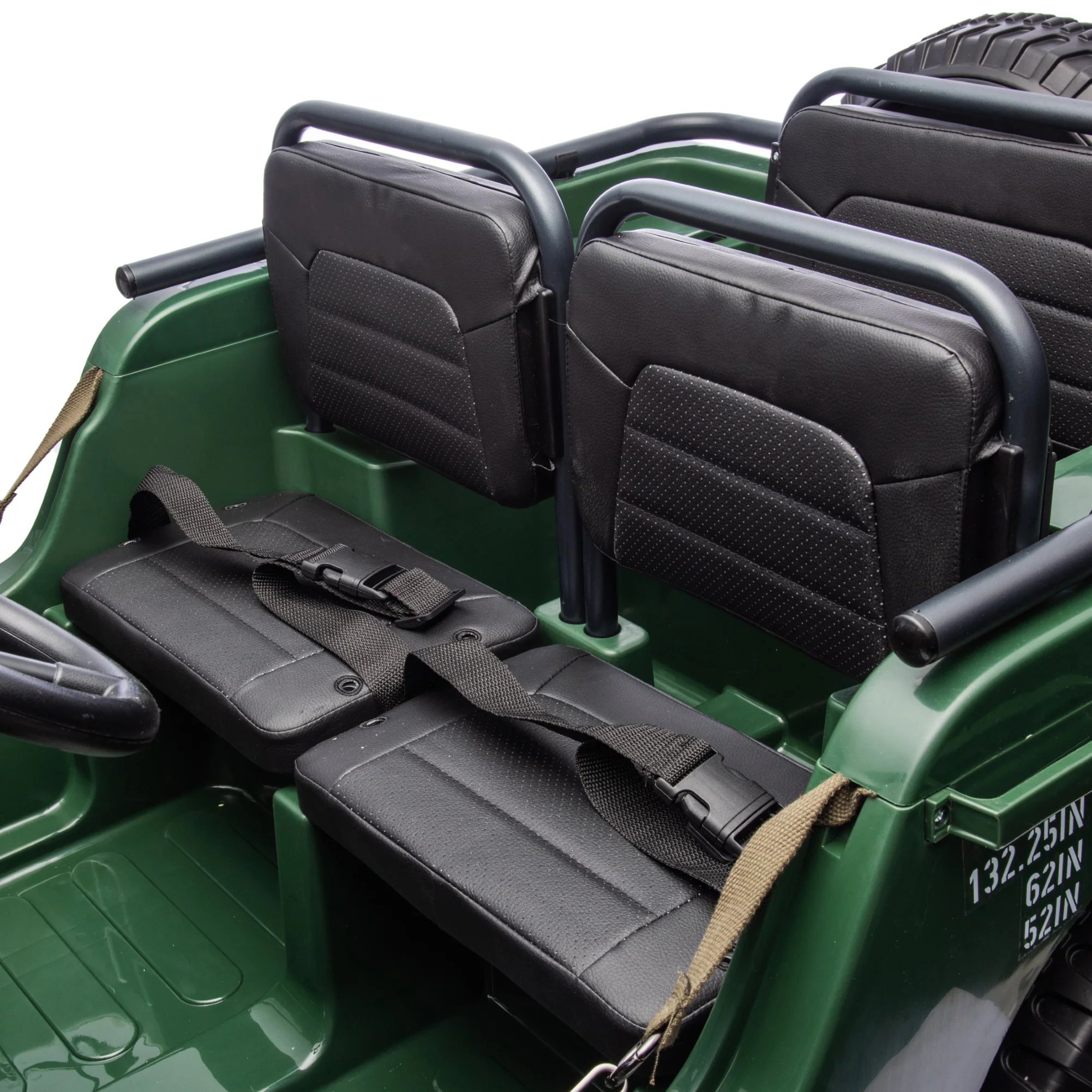 24V Military Willy Jeep Ride-On - Image 11