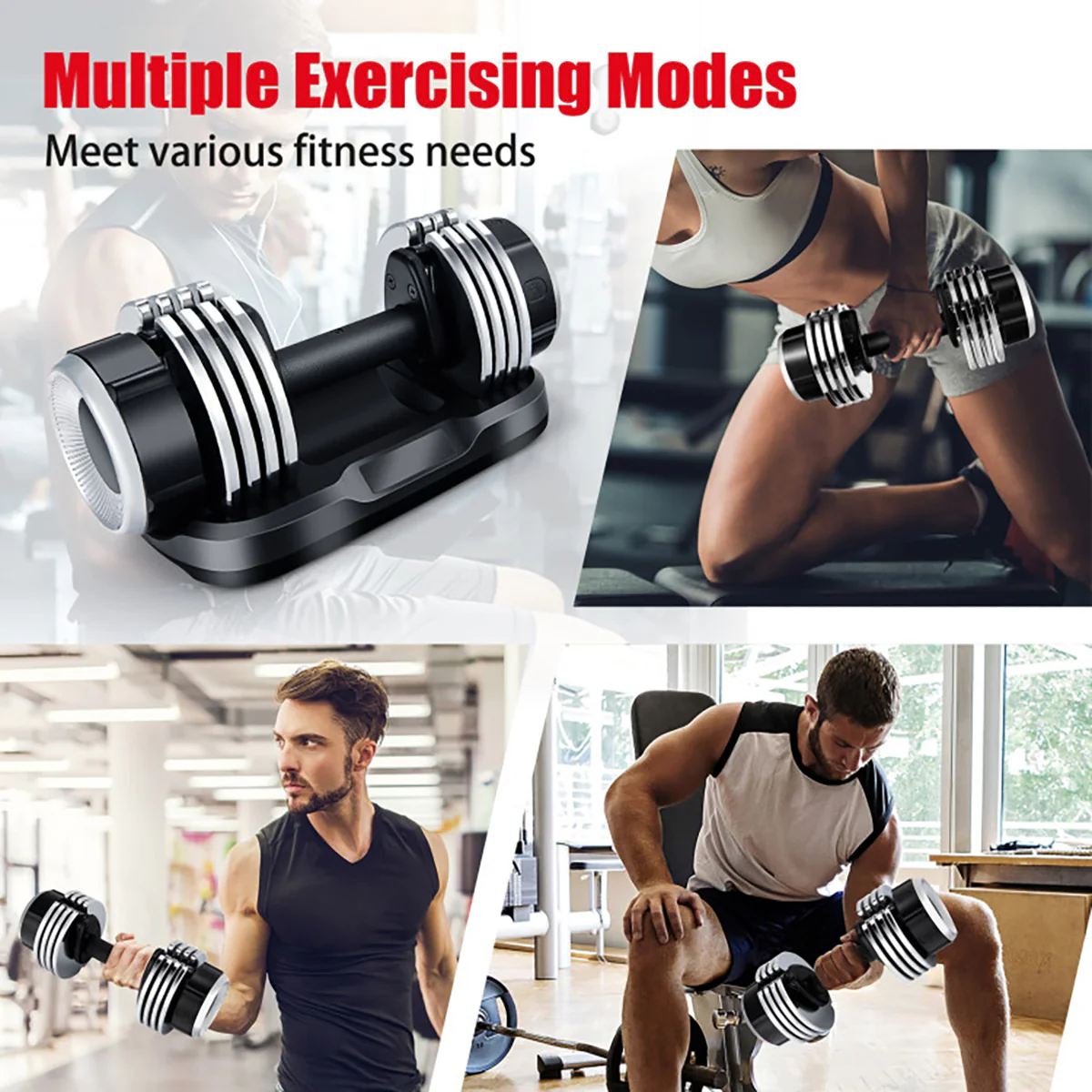 25 lb. Adjustable Dumbbell - Image 4