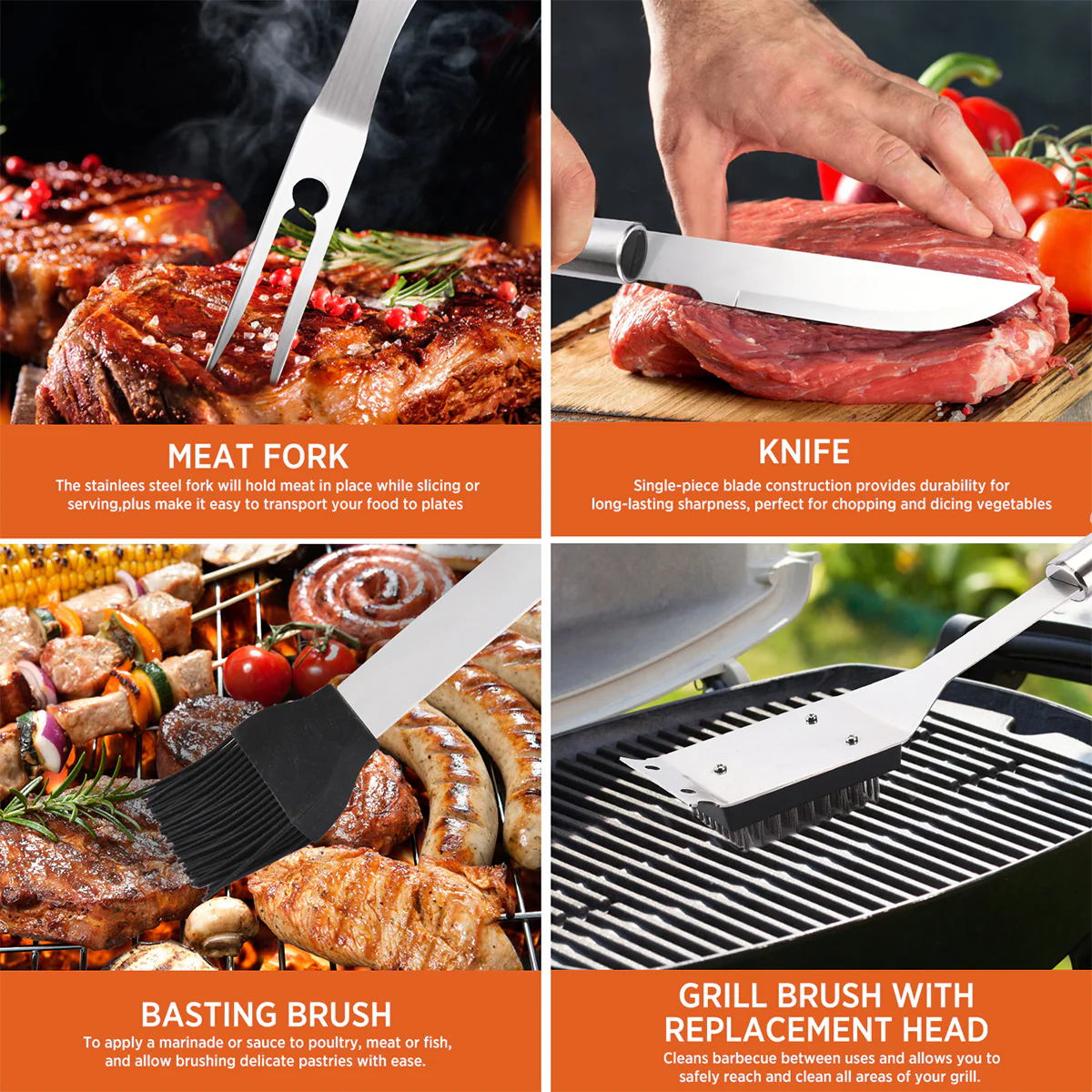 25-Piece BBQ Accessory Set - Image 4
