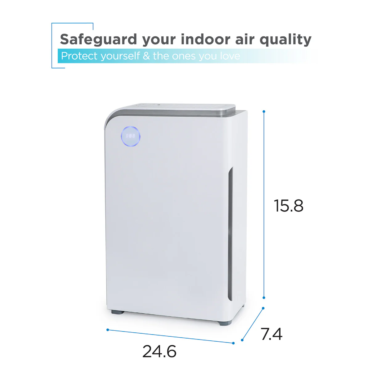 250 Sq. Ft. Air Purifier with UV Technology - Image 7