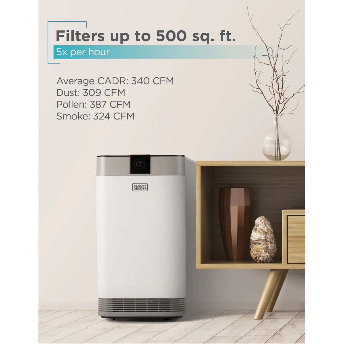 2520 Sq. Ft. Electrostatic Precipitator HEPA Air Purifier - Image 3