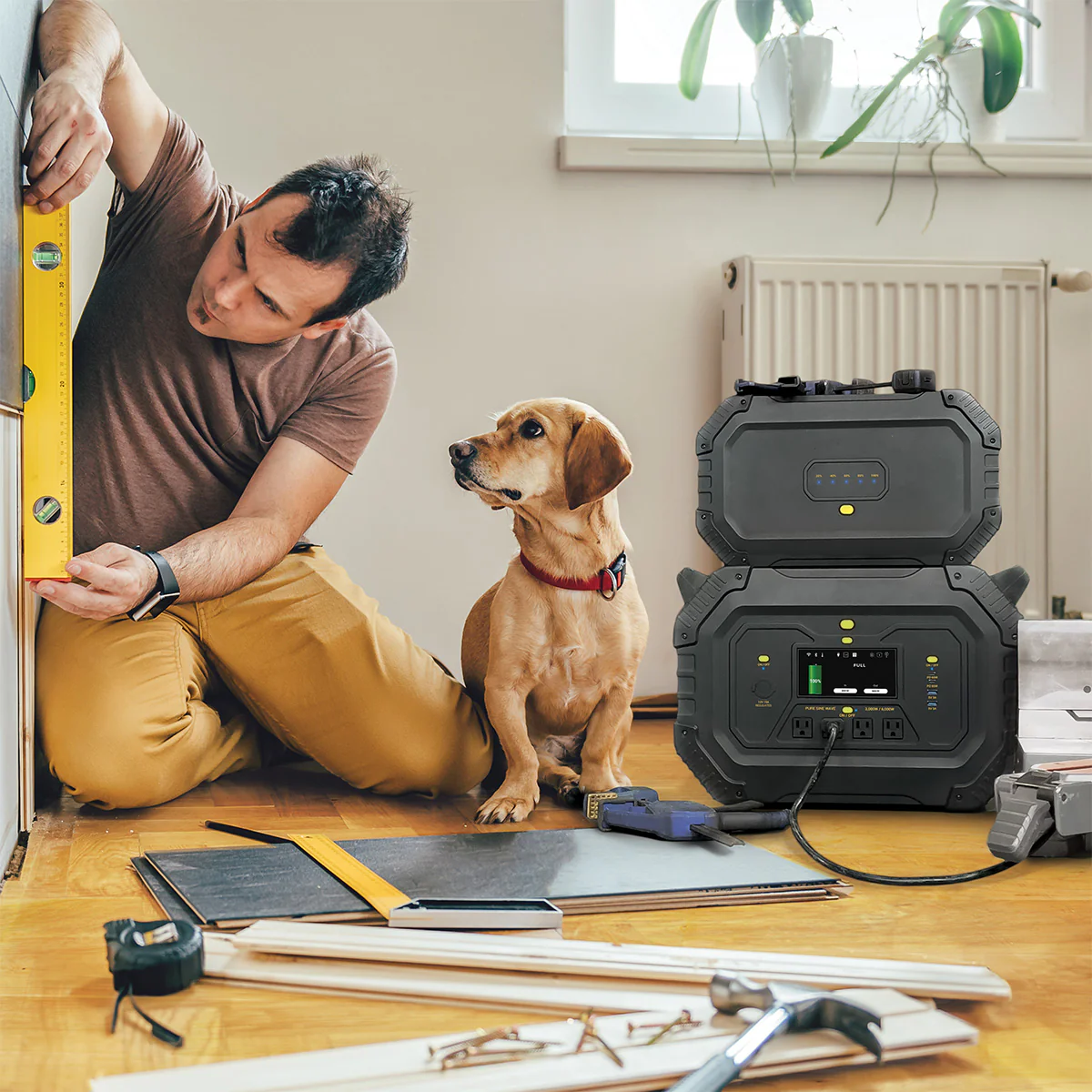 2688Wh Expansion for 3000W Portable Electric Generator - Image 4
