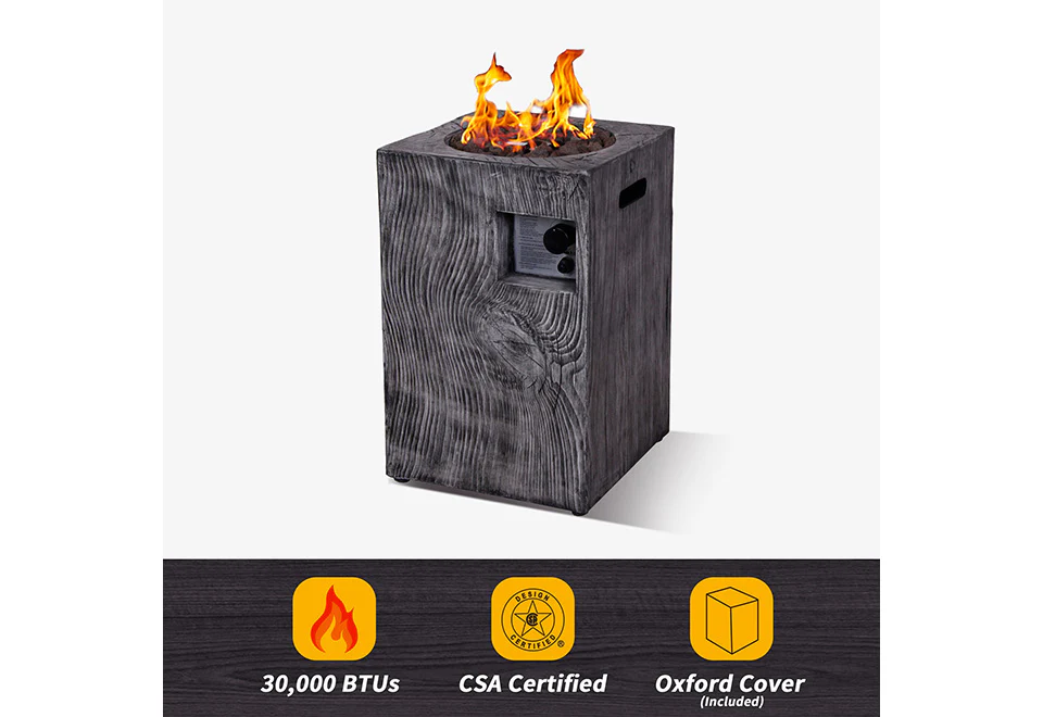 3,000 BTU Column Propane Fire Pit - Image 3