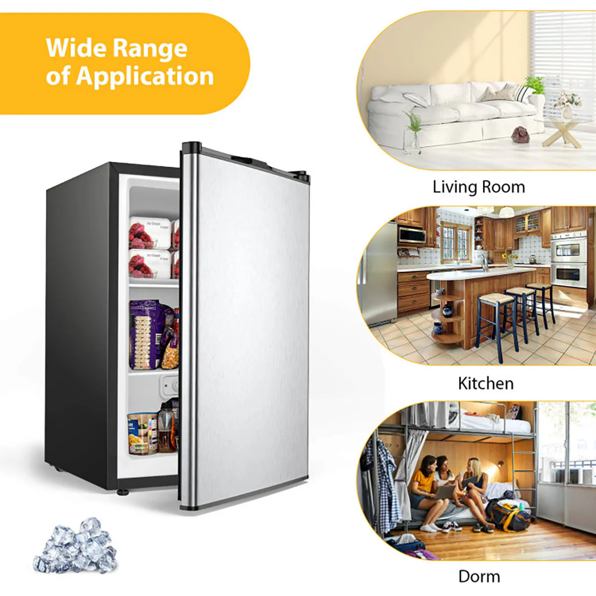 3 Cu. Ft. Manual Defrost Upright Freezer - Image 3