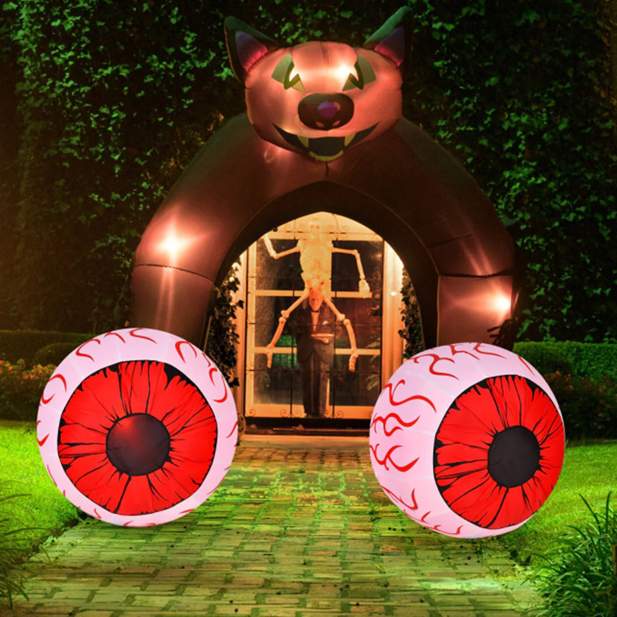 3-Ft. Inflatable Halloween Eyeballs (Set of 2) - Image 11