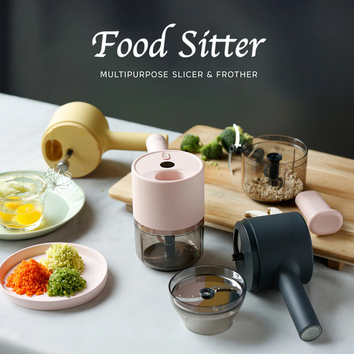 3-in-1 Cordless Food Prep System - Image 3