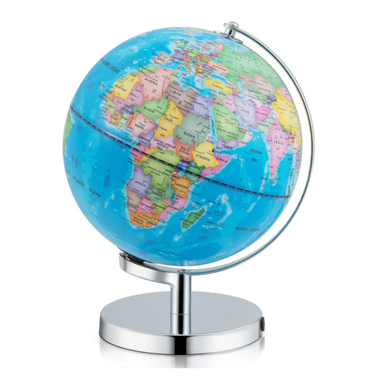3-in-1 World Globe with Illuminated Constellation Maps - Image 9