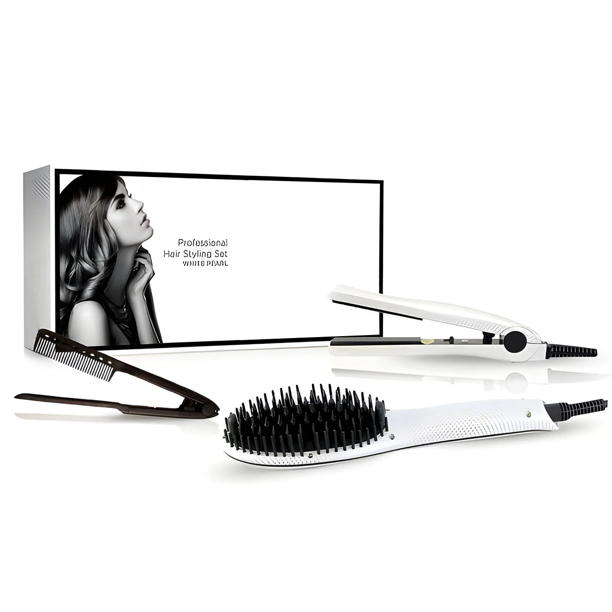 3-Piece Heated Hair Tools Set - Image 3