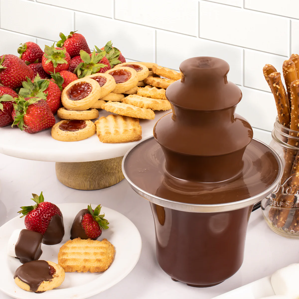 3 Tier Chocolate Tower - Image 4