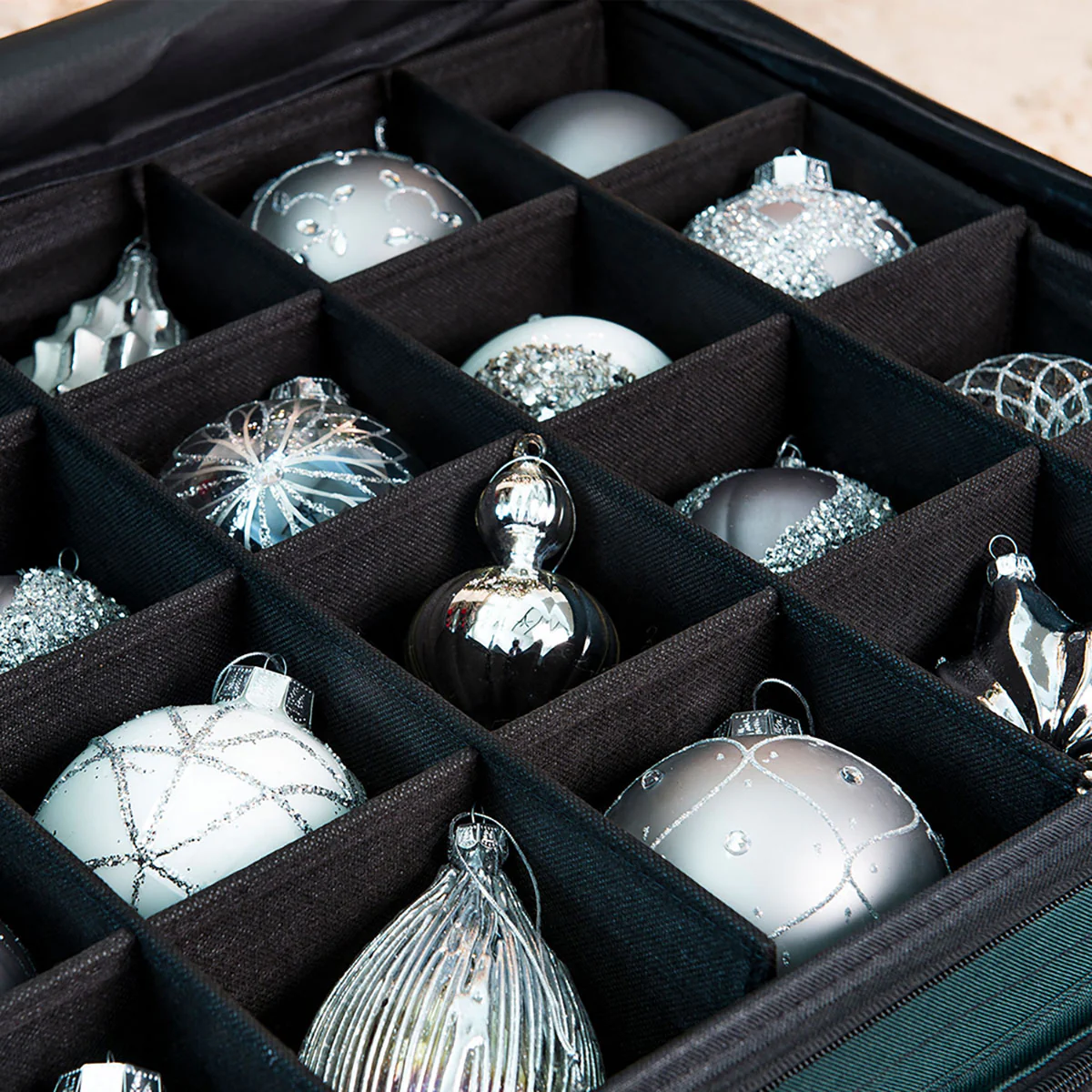 3-Tray Ornament Storage Bag - Image 7