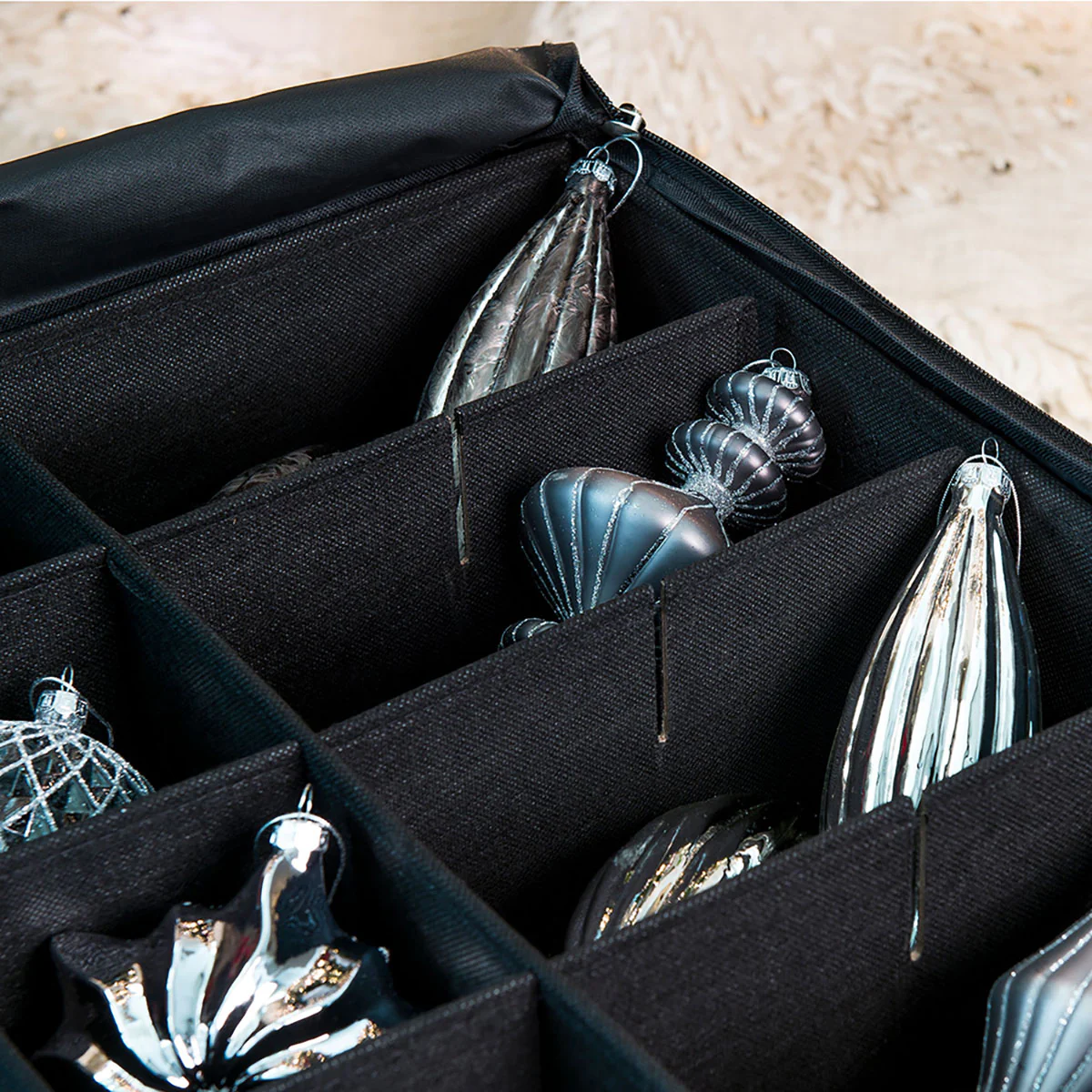 3-Tray Ornament Storage Bag - Image 8