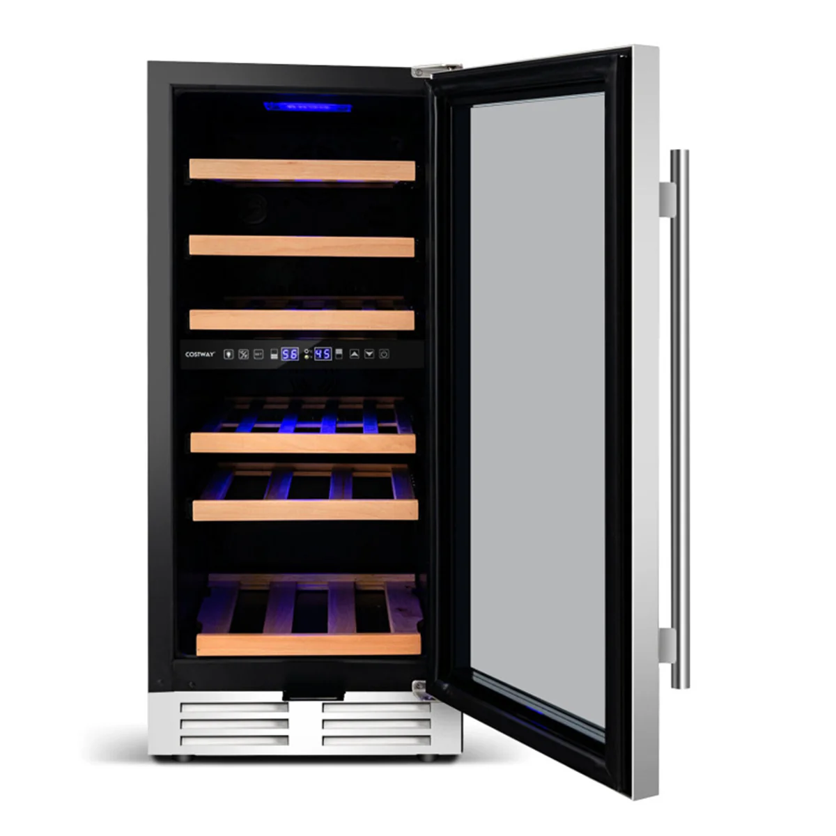 30-Bottle Dual Zone Freestanding Wine Cooler - Image 11